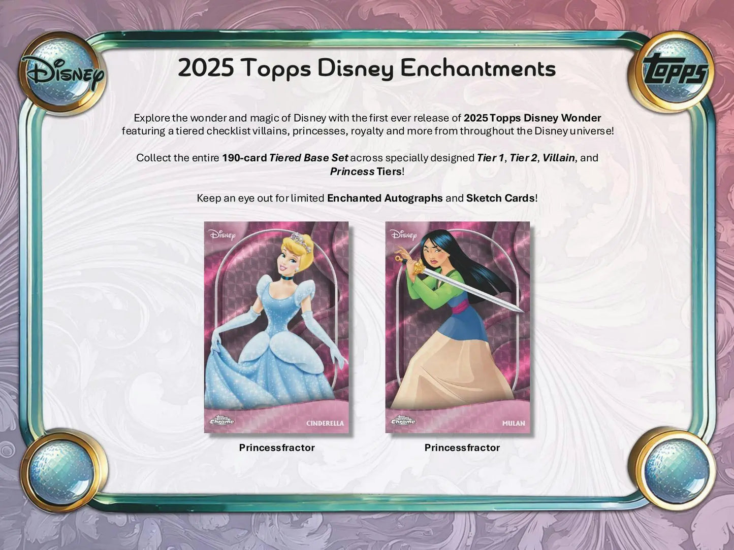 2025 Topps Disney Wonder Mega Box | Columbia Sports Cards - Sports Card Hobby Boxes