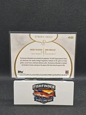 2025 Topps Dynamic Duals - Juan González Rafael Palmeiro #48 - Baseball Card Single