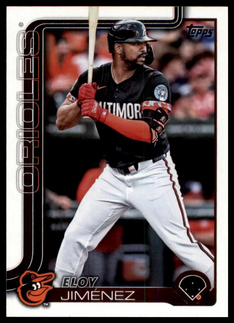 2025 Topps Eloy Jiménez 90 Baltimore Orioles NM - Baseball Card Single
