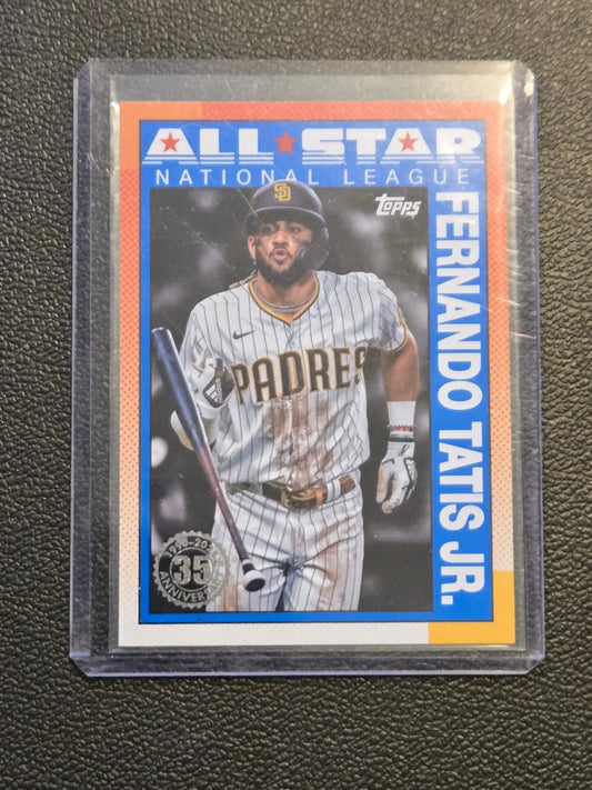 2025 Topps Fernando Tatis Jr. 1990 Topps Baseball 35th Anniversary All-Stars - Baseball Card Single