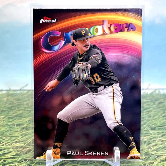 2025 Topps Finest #C-14 Paul Skenes Creators