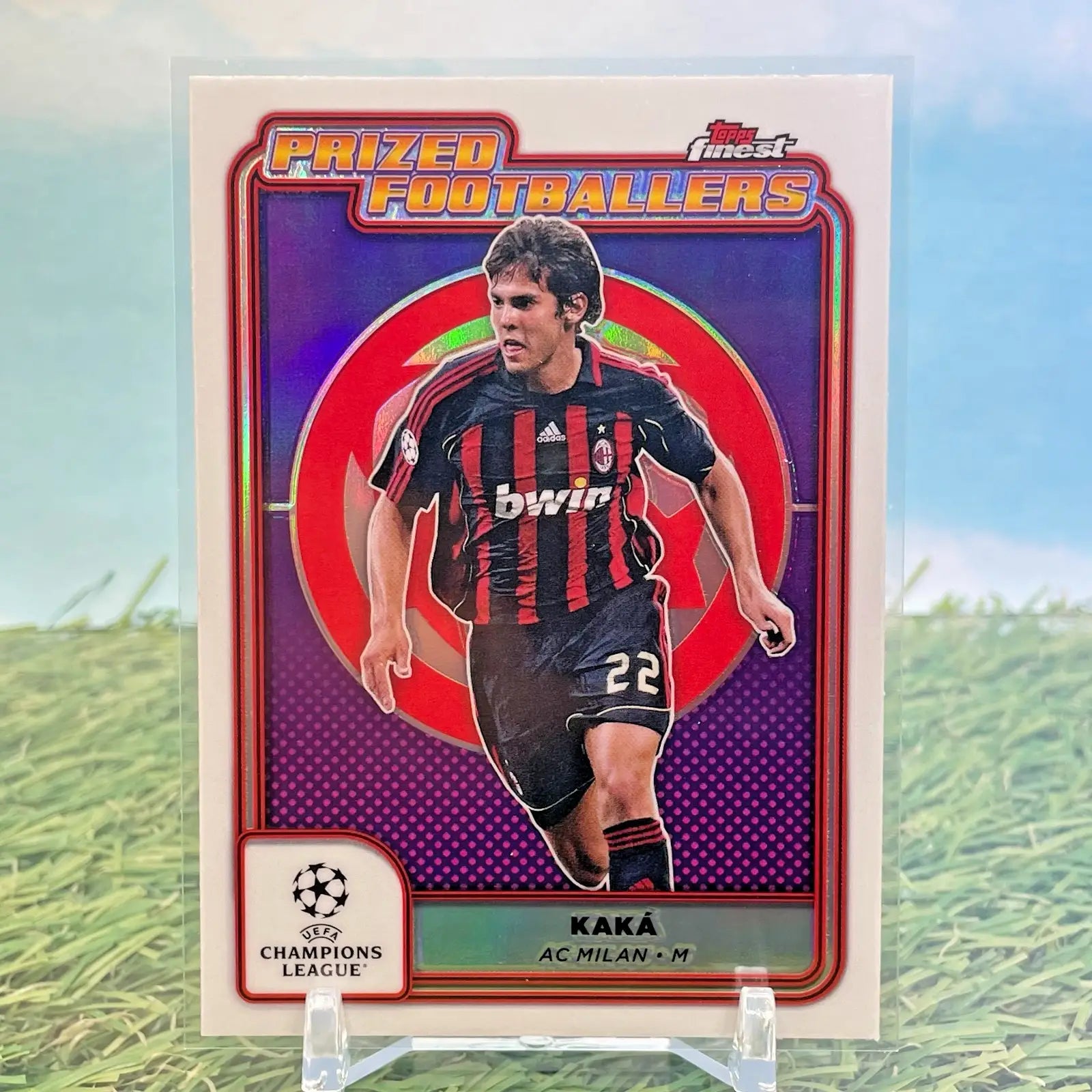 2025 Topps Finest Club Competitions Kaka Prized Footballers - Soccer Card Single