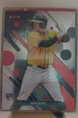 2025 Topps Finest - Common Nick Kurtz #10 (RC)