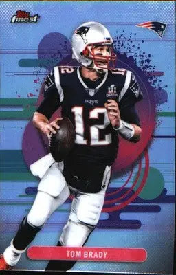 2025 Topps Finest Tom Brady Uncommon Refractor #197 Patriots - Football Card Single