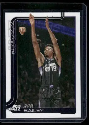 2025 Topps Flagship Ace Bailey #205 RC Basketball - Basketball Card Single