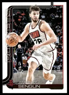 2025 Topps Flagship Alperen Sengun #180 Basketball - Basketball Card Single