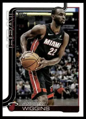 2025 Topps Flagship Andrew Wiggins #77 Basketball - Basketball Card Single