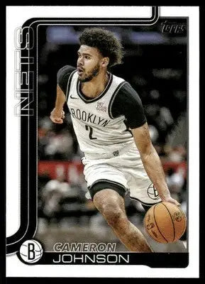 2025 Topps Flagship Cameron Johnson #13 Basketball - Basketball Card Single