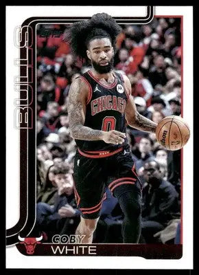 2025 Topps Flagship Coby White #34 Basketball - Basketball Card Single