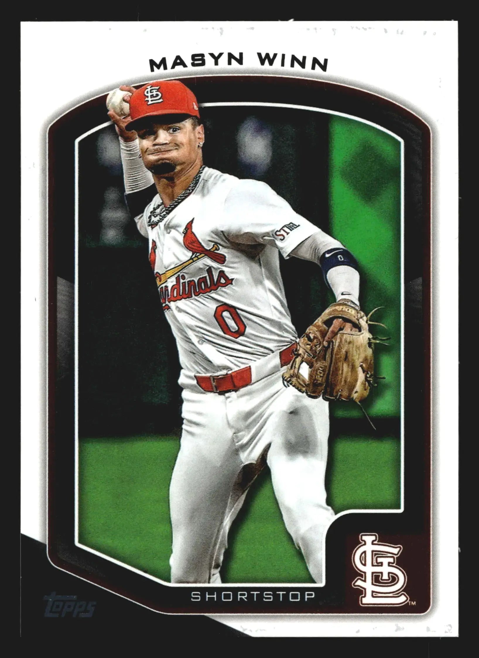 2025 Topps Flagship Collection Masyn Winn #42 St. Louis Cardinals - Baseball Card Single