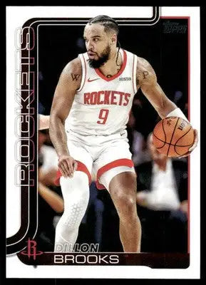 2025 Topps Flagship Dillon Brooks #181 Basketball - Basketball Card Single