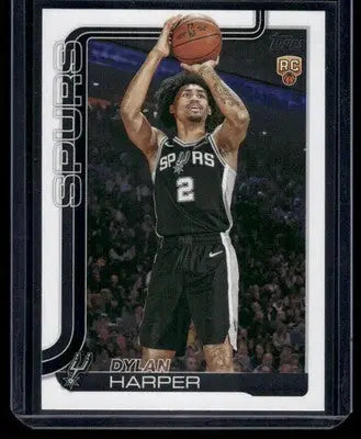 2025 Topps Flagship Dylan Harper #202 RC Basketball - Basketball Card Single