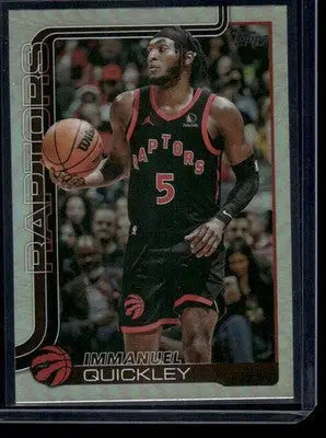 2025 Topps Flagship Immanuel Quickley #32 Basketball - Basketball Card Single