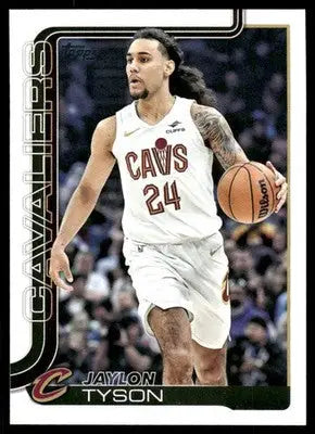 2025 Topps Flagship Jaylon Tyson #86 Basketball - Basketball Card Single