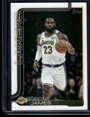 2025 Topps Flagship LeBron James #150 Basketball - Basketball Card Single