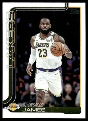 2025 Topps Flagship LeBron James #150 Basketball - Basketball Card Single