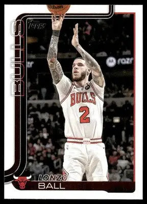 2025 Topps Flagship Lonzo Ball #39 Basketball - Basketball Card Single