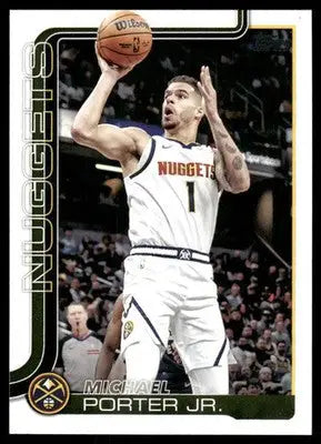 2025 Topps Flagship Michael Porter Jr. #105 Basketball - Basketball Card Single