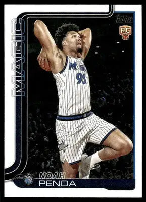 2025 Topps Flagship Noah Penda #232 RC Basketball - Basketball Card Single