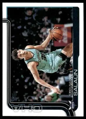 2025 Topps Flagship Tidjane Salaun #71 Basketball - Basketball Card Single
