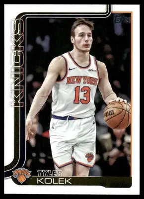 2025 Topps Flagship Tyler Kolek #20 Basketball - Basketball Card Single