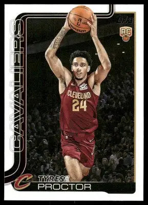 2025 Topps Flagship Tyrese Proctor #250 RC Basketball - Basketball Card Single