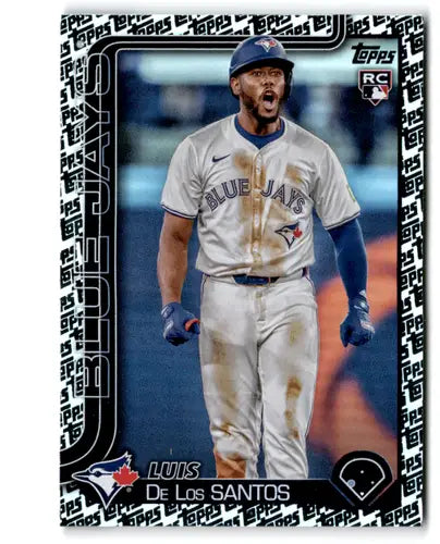 2025 Topps Topps Foil Pattern #13 Luis De Los Santos NM-MT RC Rookie Bl ID:76850 - Baseball Card Single