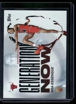 2025 Topps Generation Now Noa Essengue #GN-12 RC Basketball - Basketball Card Single
