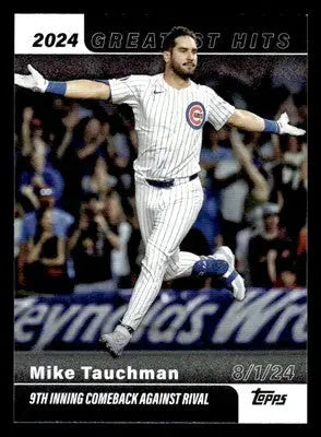 2025 Topps #GH-18 Mike Tauchman 2024 Greatest Hits - Baseball Card Single