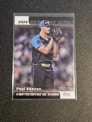 2025 Topps #GH-24 Paul Skenes 2024 Greatest Hits - Baseball Card Single