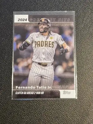 2025 Topps #GH-9 Fernando Tatis Jr. 2024 Greatest Hits - Baseball Card Single
