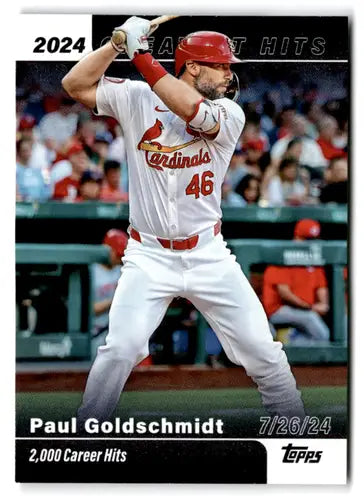 2025 Topps Greatest Hits #GH-21 Paul Goldschmidt NM-MT Cardinals ID:76872 - Baseball Card Single