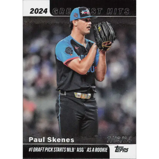 2025 Topps Greatest Hits #GH-24 Paul Skenes NM-MT Pittsburgh Pirates Baseball Card