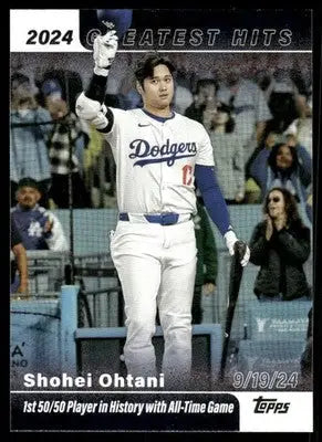 2025 Topps Greatest Hits Shohei Ohtani #GH-25 50/50 Baseball