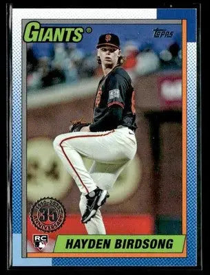 2025 Topps Hayden Birdsong #T90-70 1990 Topps Baseball 35th Anniversary Giants