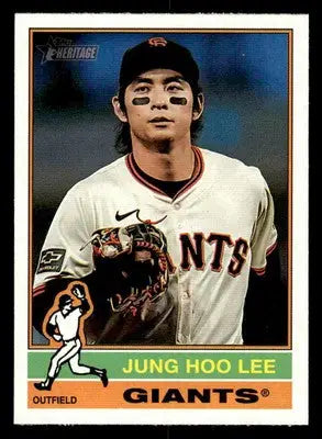 2025 Topps Heritage #112 Jung Hoo Lee - Baseball Card Single