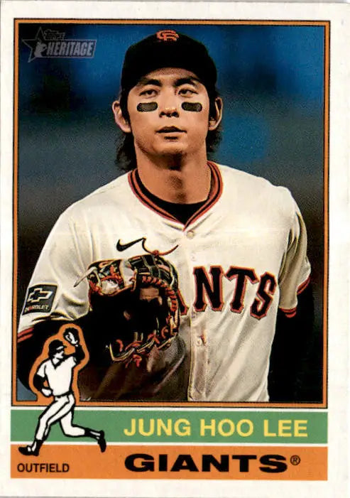2025 Topps Heritage #112 Jung Hoo Lee - Baseball Card Single