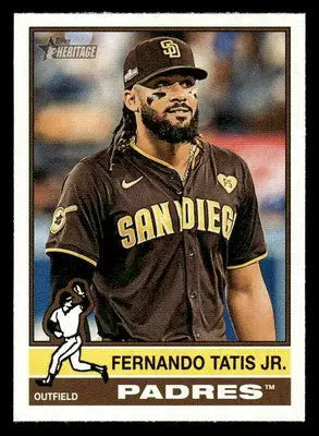 2025 Topps Heritage #118 Fernando Tatis Jr. - Baseball Card Single