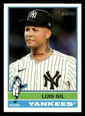 2025 Topps Heritage #142 Luis Gil - Baseball Card Single