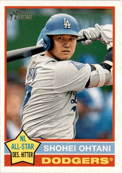 2025 Topps Heritage #148 Shohei Ohtani - Baseball Card Single