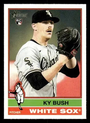 2025 Topps Heritage #154 Ky Bush - Baseball Card Single