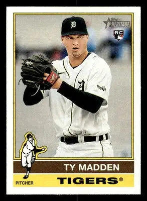 2025 Topps Heritage #162 Ty Madden - Baseball Card Single