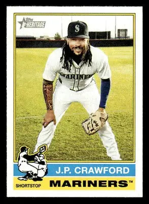 2025 Topps Heritage #171 J.P. Crawford - Baseball Card Single