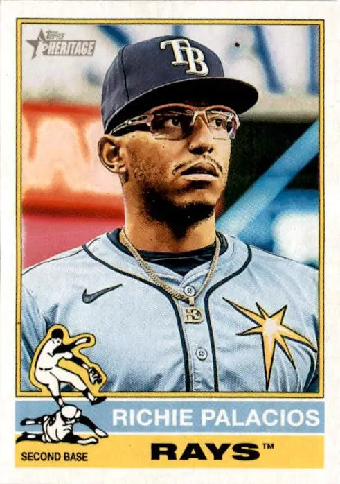 2025 Topps Heritage #185 Richie Palacios - Baseball Card Single
