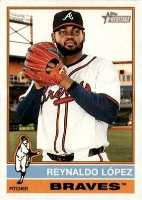 2025 Topps Heritage #19 Reynaldo López - Baseball Card Single