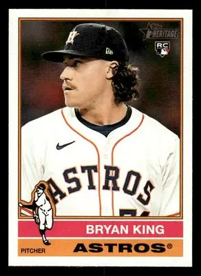 2025 Topps Heritage #208 Bryan King - Baseball Card Single