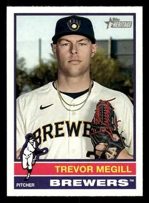 2025 Topps Heritage #210 Trevor Megill - Baseball Card Single