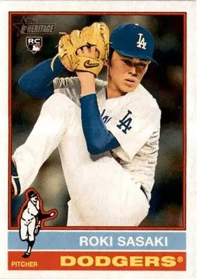 2025 Topps Heritage #224 Roki Sasaki - Baseball Card Single