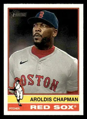 2025 Topps Heritage #24 Aroldis Chapman - Baseball Card Single