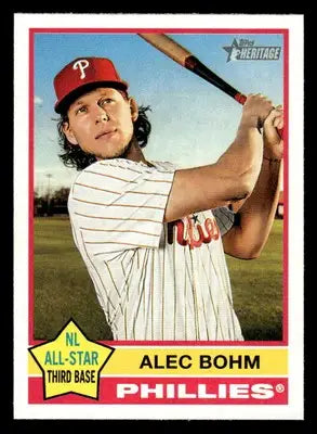 2025 Topps Heritage #240 Alec Bohm - Baseball Card Single